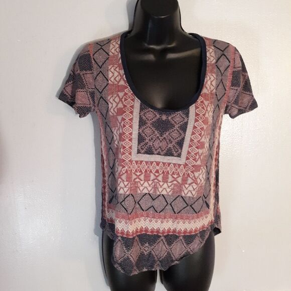 Lucky Brand Tops - Lucky Brand boho print tshirt